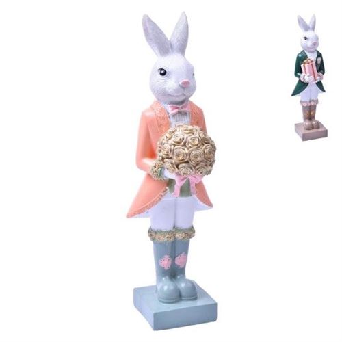 247027 COELHO PASCOA  CERAMICA  0247-03 33CM