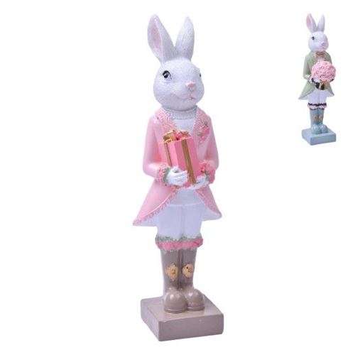 247034 COELHO PASCOA  CERAMICA  0247-04 24,5CM