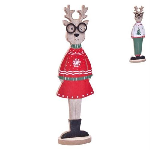 249342 DECORAÇAO NATAL RENA 35CMSK 0247-934