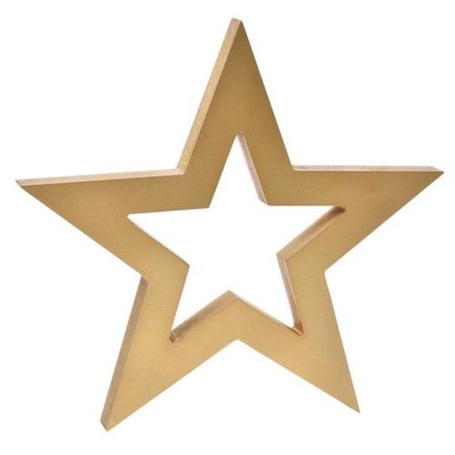 249809 ESTRELA MDF DOURADA SK 0247-980