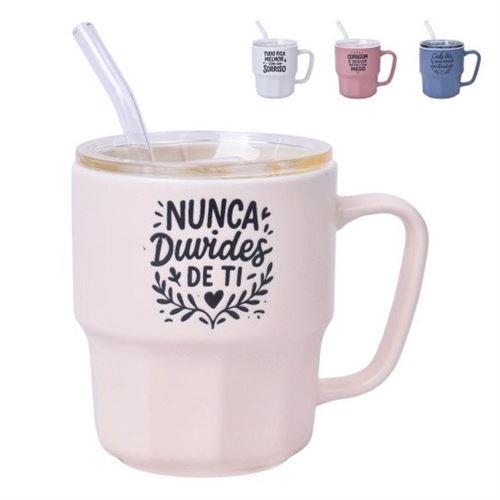 257149 CANECA C/TAMPA 420ML SK 257-14