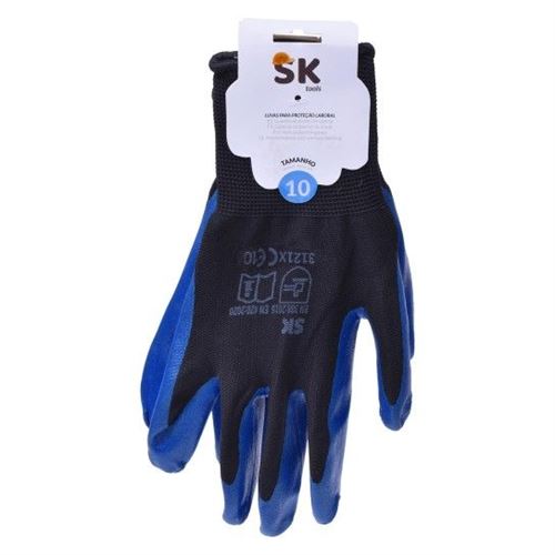 303228 LUVA NYLON LRJ TAM 10 0303-22