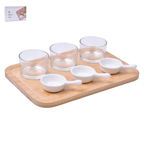 375492 BANDEJA BAMBU C/COPOS SKPA-837-549