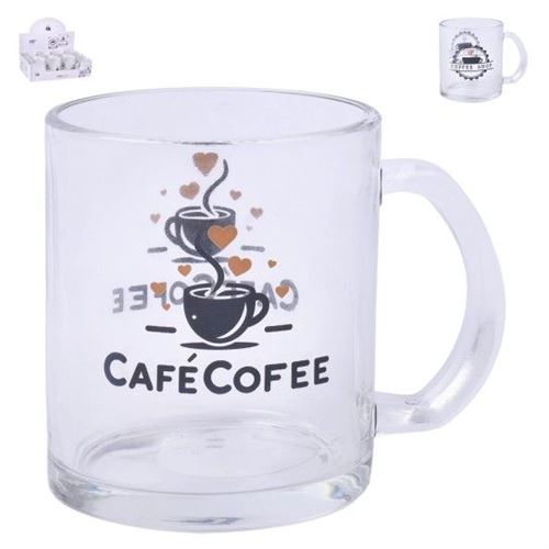 424695 CANECA VIDRO 327ML SK 424-69