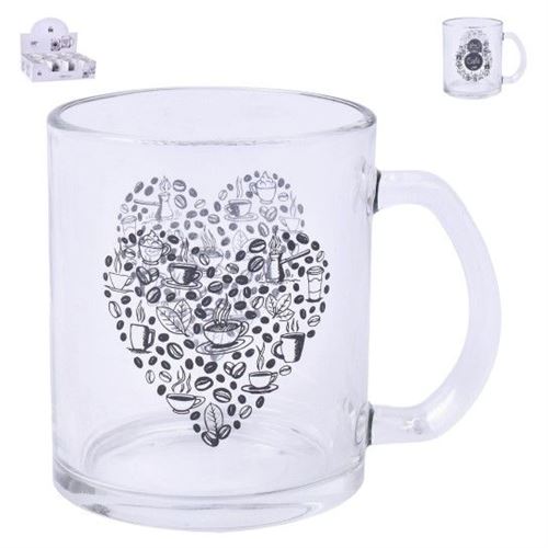 424701 CANECA VIDRO 327ML SK 424-70