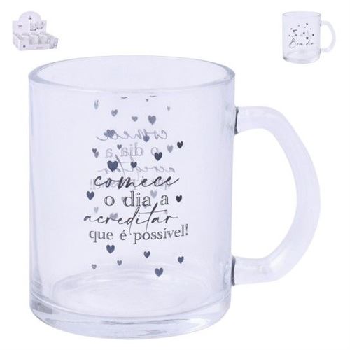 424725 CANECA VIDRO 327ML SK 424-72
