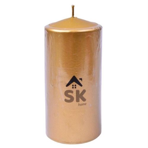 820541 VELA PILLAR 7X15CM OURO