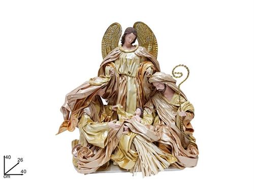 302669 SAGRADA FAMILIA TECIDO 40CM OURO