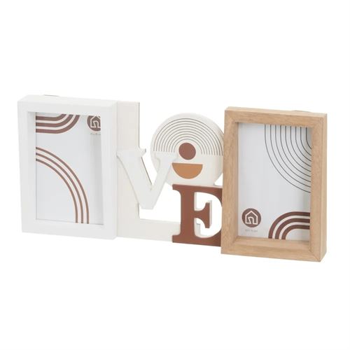 805795 PORTA-RETRATO DUPLO ARCH MOTIF 36 X 4 X 17 CM