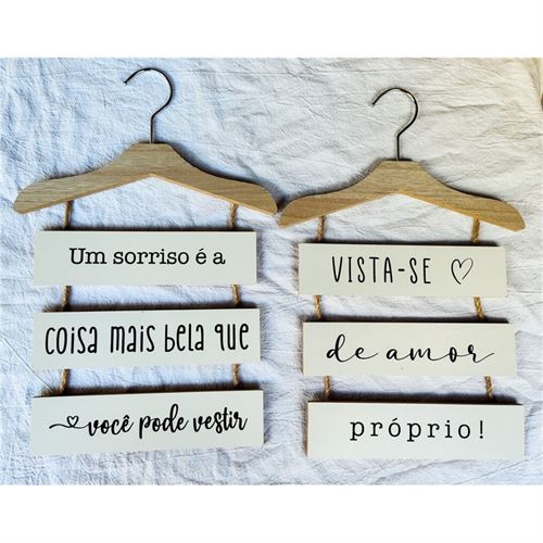 PLACA PAREDE MDF 35X25CM