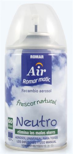 AMBIENTADOR SPRAY RECARGA NEUTRO 250ML