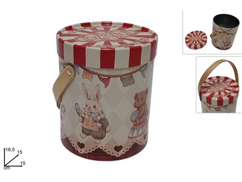 243818 LATA METAL NATAL 18CM