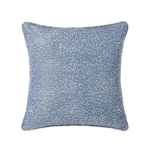 ALMOFADA JACQUARD LOVING 20 AZUL 45X45CM