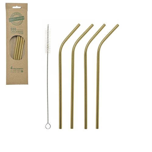 62087 PALHINHA INOX SET4