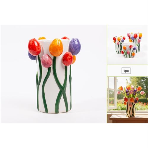 P020499196 JARRA D251184-1 DECORATIVA Ø16.7X23.5CM