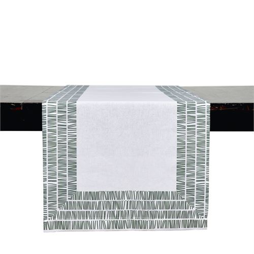91168 CAMINHO MESA CERCA VERDE 45X150CM 100%ALG