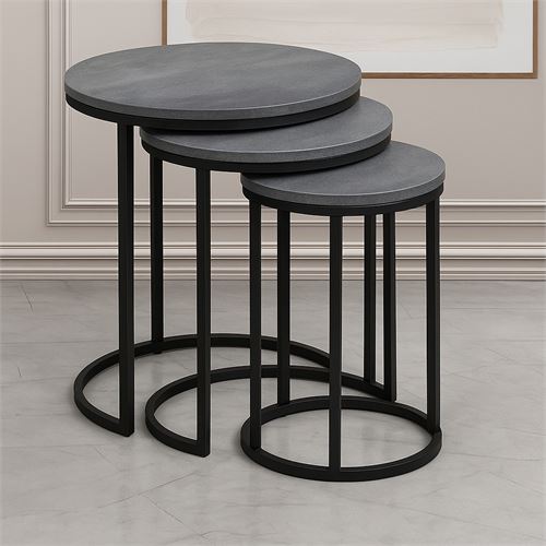 127034596 MESA APOIO METAL TAMPO MDF SET3 50X55-40X50-30X45CM