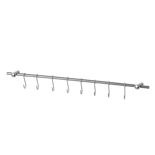 122886 BARRA UTENSILIOS INOX 54,50 X 4 X 2 CM