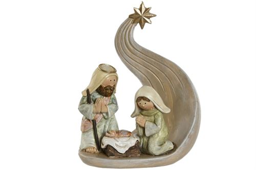 NV-214332 PRESEPIO RESINA 11X7X14 MULTICOR