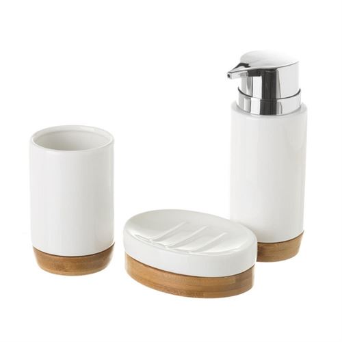 CONJUNTO WC CERAMICA 7,3 X 7,3 X 17 CM