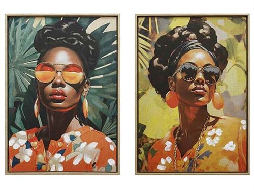 427102 QUADRO SHANTA 30% 2 SURT 50X70X3 CM