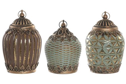 DH-227104 DECORAÇAO LUMINOSA LED 13X13X17,5CM 3mod