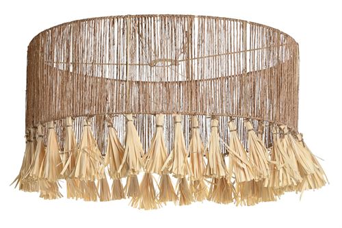 LA-206153 CANDEEIRO TETO JUTE SEAGRASS 60X60X30 NATURAL
