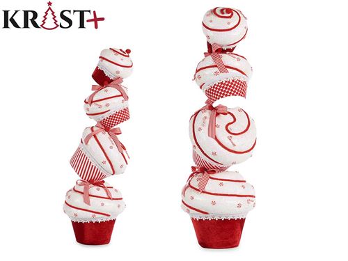 79608 TORRE BOLO NATAL DECORATIVA 90CM