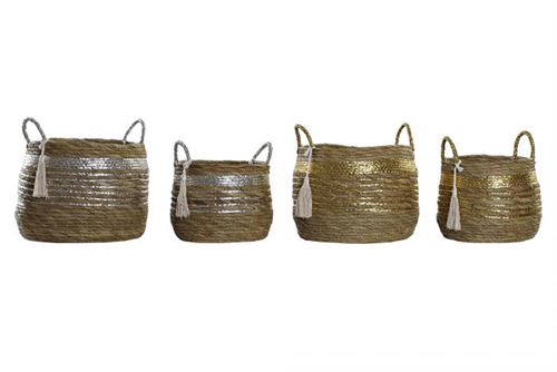 DC-194279 CESTA SET 2 SEAGRASS ALGOD O 35X35X27 2 MOD.
