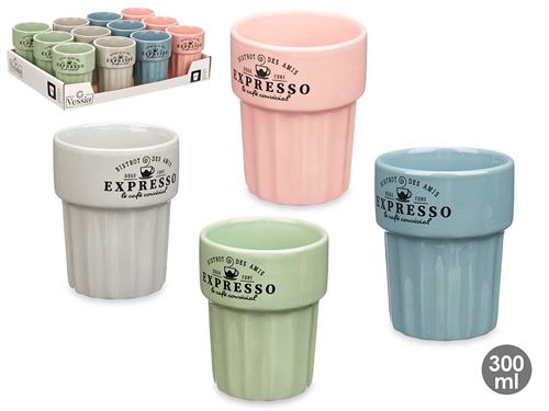 16800 COPO CAFE CERAMICA 300ML