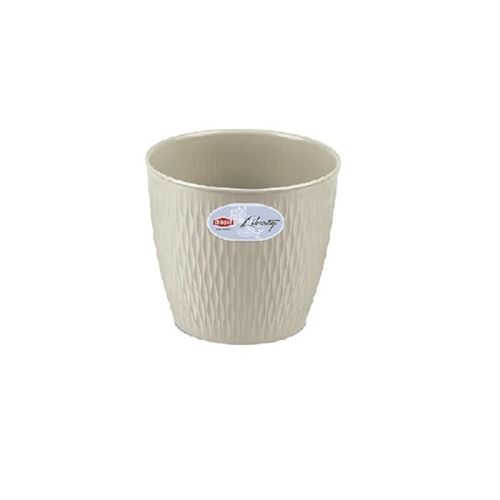 VASO LIBERTY BEGE Ø20X19 CM