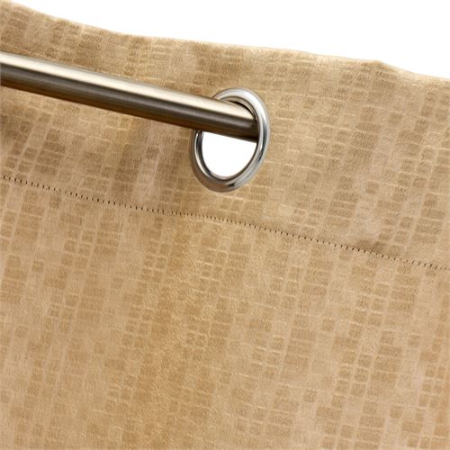 805909 CORTINA ANTELINA OPACA MALLA OURO-BEIGE 140 X 260 CM