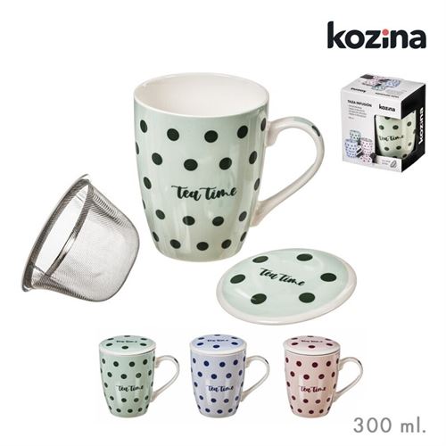 084938 CANECA COM INFUSOR 300ML PINTAS