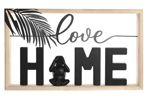 DH-203539 DECORAÇAO MDF 40X5X24 PRETO