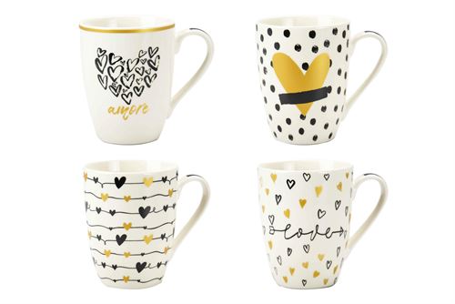 MUGAMO001 CANECA CERAMICA AMORE 34CL