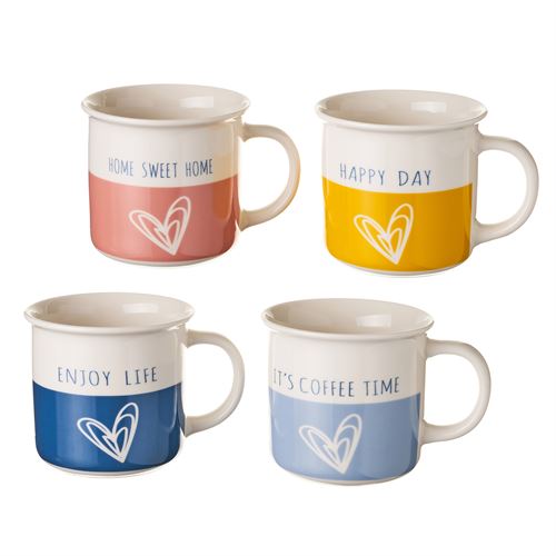 803101 CHÁVENA MUG 360 CC CERÂMICA 12,2X9,5X8,8CM