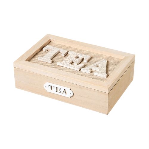 802958 CAIXA 6 COMPARTIMENTOS MDF 24X16,5