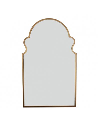 309-1743 ESPELHO METAL DOURADO 62X104X3 CM
