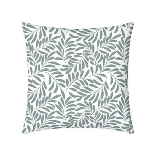 803708 ALMOFADA LONITA IMPRESSO SERBAL IV VERDE 43X43CM