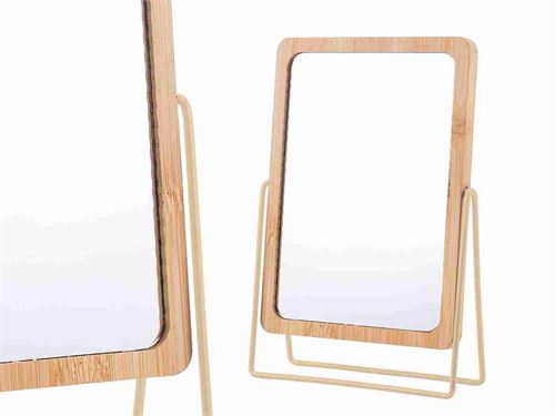 12903 ESPELHO BAMBU 14X19,5CM