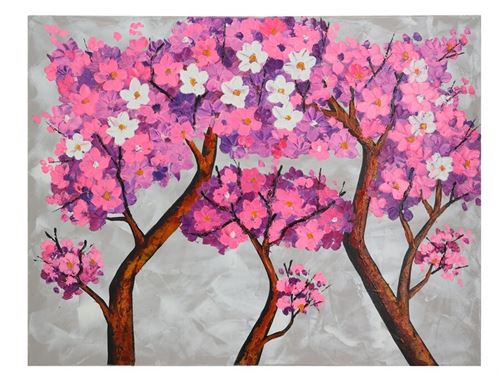 389813 TELA PINTADA 70X90CM CEREJA