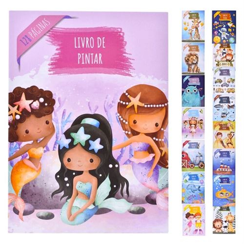 9403 LIVRO PINTAR 20X27CM 128PG