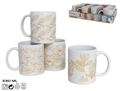 102740 CANECA CERAMICA 330ML