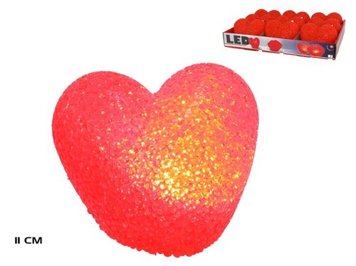 694018 LUZ LED CORAÇÃO 11 CM