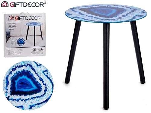 79686 MESA VDR MARMORE AZUL 40X41,50CM