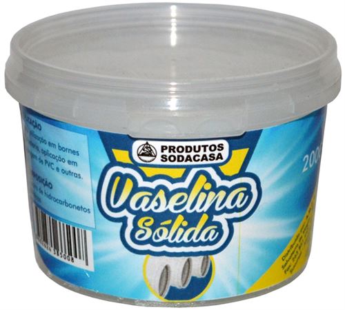 VASELINA SOLIDA BALDE 200GR