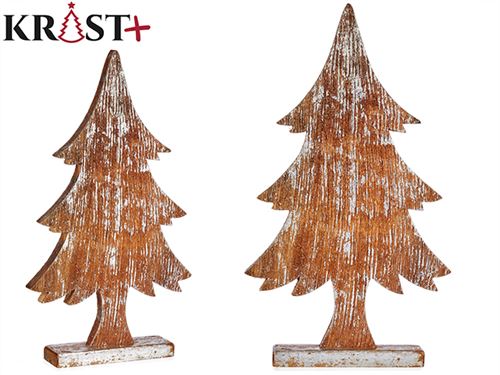 84577 ARVORE NATAL MADEIRA PRATA 50CM