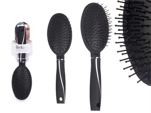 83071 ESCOVA CABELO PRETA SILICONE