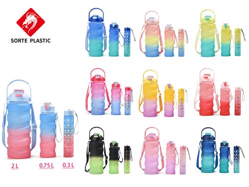 234148 CJ-3 GARRAFA DE AGUA 1,8LT 0,90LT 0,30LT