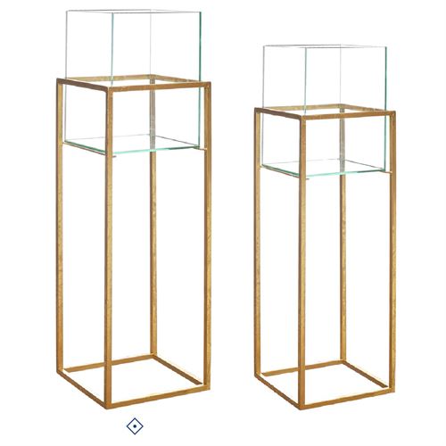 45178 FLOREIRA PARIS OURO/VIDRO GR
